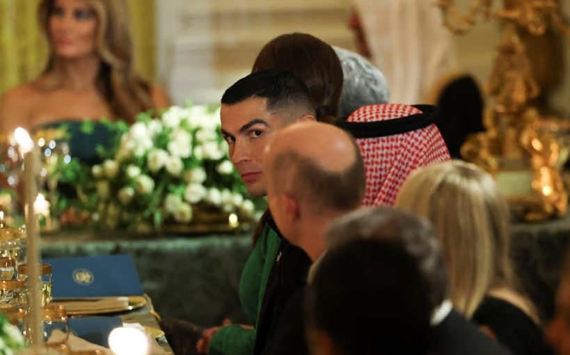 Ronaldo and Musk attend Trump