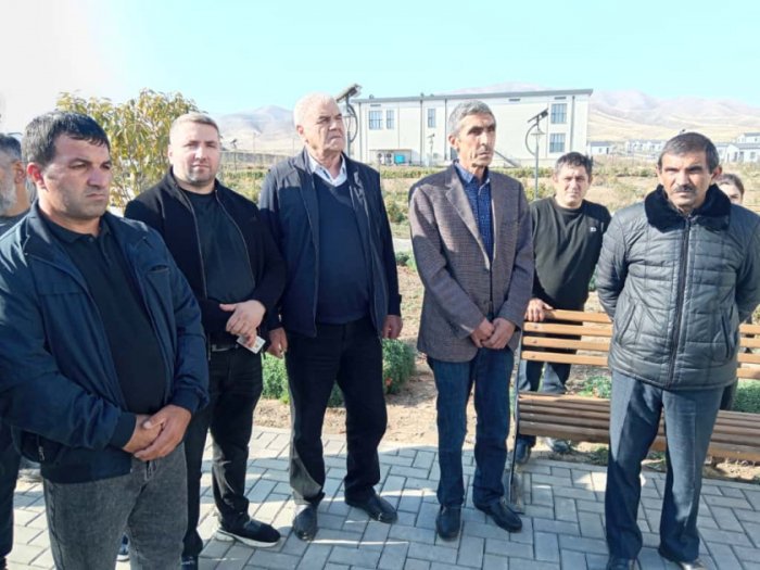Ağdamın Xıdırlı kəndinə növbəti köç olub