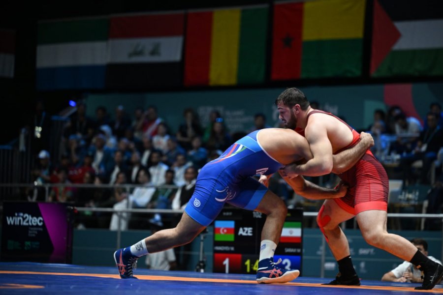 Azerbaijani Greco-Roman wrestling team grabs another silver at Islamic Games in Riyadh