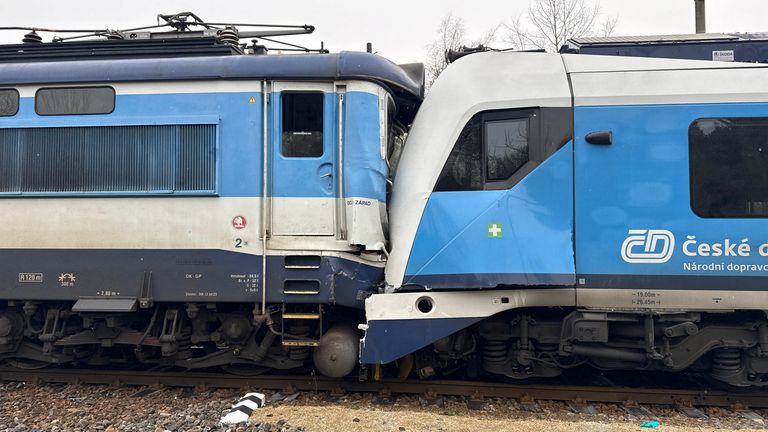 Passenger trains collide in Czech Republic, dozens injured