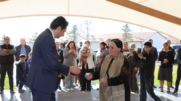  Xocalıda 25 ailəyə evlərinin açarları təqdim olunub 
