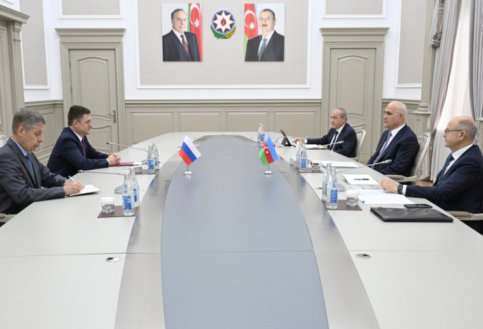   Azerbaijani Deputy PM meets with his Russian counterpart  