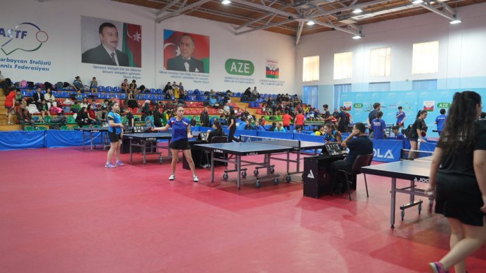 Stolüstü tennis üzrə Azərbaycan Kubokuna start verilib