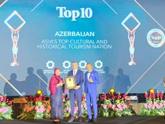 Azərbaycan Asiyanın ən yaxşı mədəni və tarixi turizm ölkəsi seçilib  
