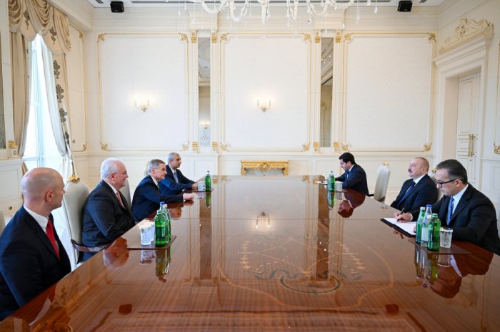  President Ilham Aliyev receives delegation of US Church of Jesus Christ of Latter-day Saints 
