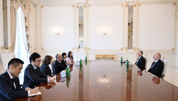 President Ilham Aliyev receives Asian Development Bank delegation 