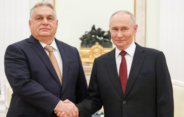 Russian President, Hungarian PM hold meeting in Kremlin