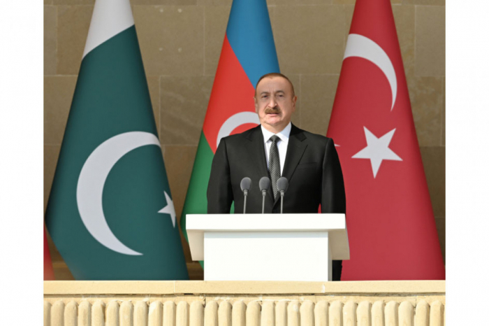       Prezident:    "Türkiyə Prezidenti müharibənin ilk saatından bizə öz dəstəyini göstərdi"   