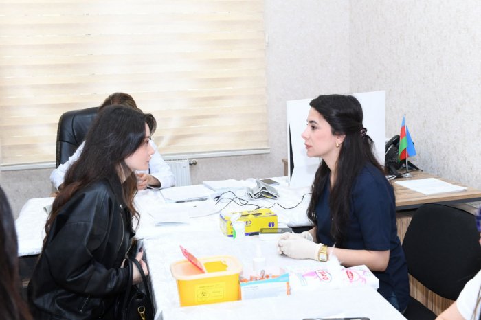 Dövlət Komitəsində qanvermə aksiyası keçirilib
