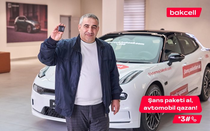 Lotereyanın növbəti ulduzu: 8-ci avtomobil qalibi bəllidir!
