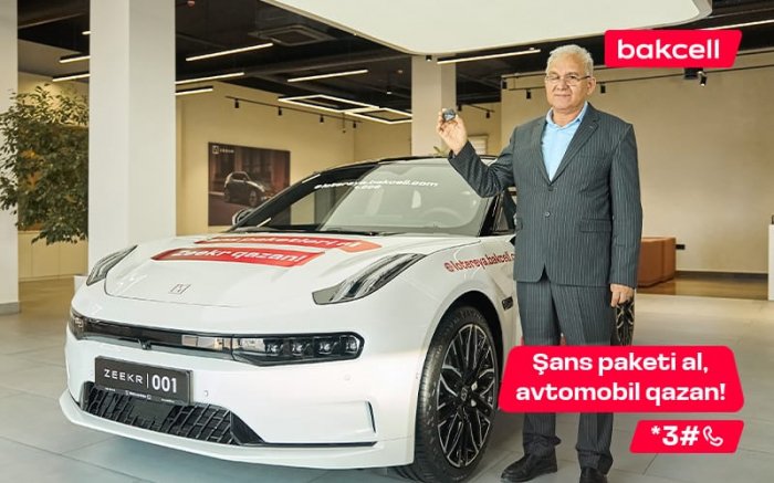   Həyəcan dolu anlar:   7-ci avtomobilin açarları təqdim edildi!
