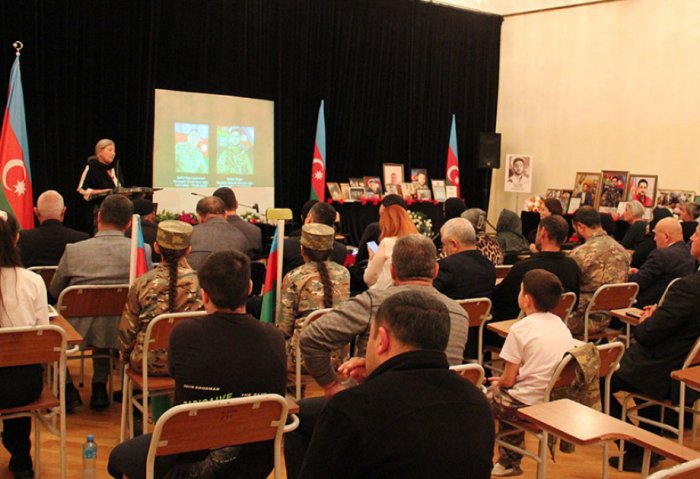 Şəhidlərimizin xatirəsinə həsr olunmuş  anım tədbiri keçirilib