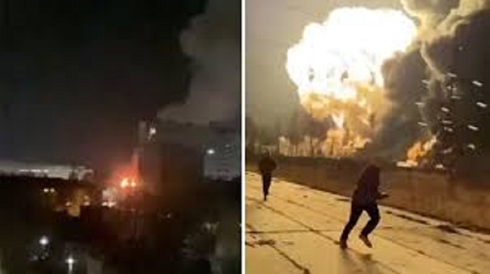 Ukrayna Rusiya şəhərlərinə zərbələr endirib