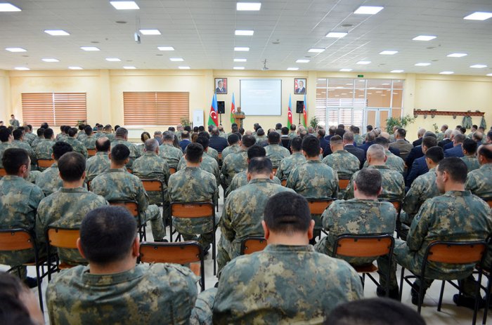 Ehtiyat zabit hazırlığı kursunun buraxılış mərasimi keçirilib  
