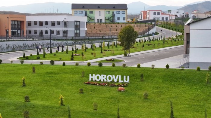 47 families in Horovlu village, Jabrayil, receive house keys