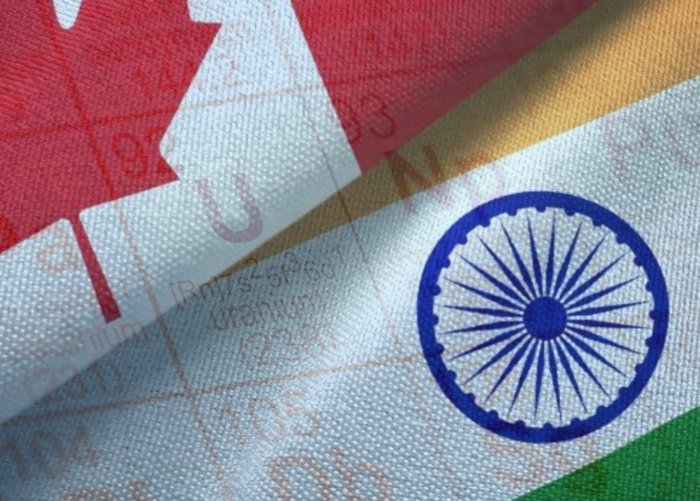    Kanada Hindistana uran satacaq   