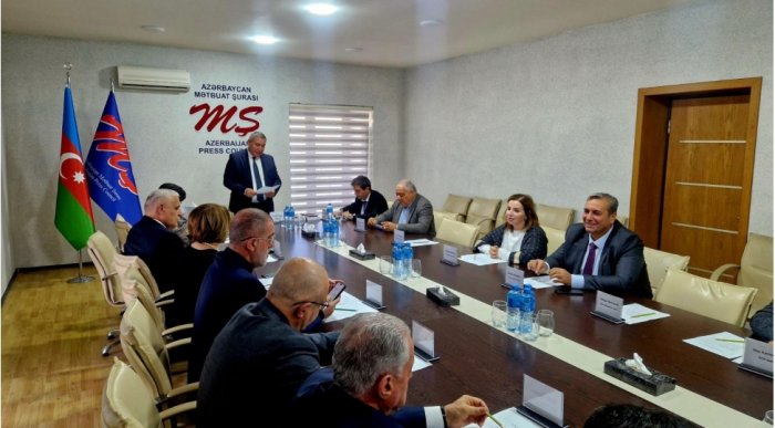    Mətbuat Şurasının İdarə Heyətinin 2025-ci ildə son iclası keçirilib  
   