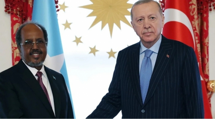 Ərdoğan Somali Prezidenti ilə görüşüb  
