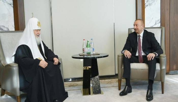    Patriarx Kirill İlham Əliyevi təbrik etdi  
