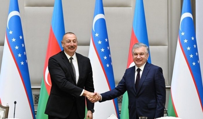 Şavkat Mirziyoyev İlham Əliyevi təbrik edib