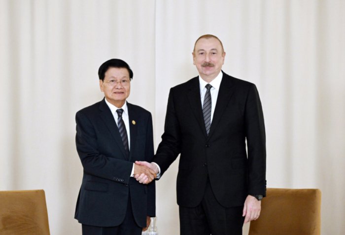 President: Azerbaijan attaches special importance to enrichment of cooperation with Laos with new content