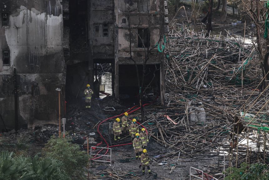 Hong Kong leader orders investigation into deadly fire that killed 151
