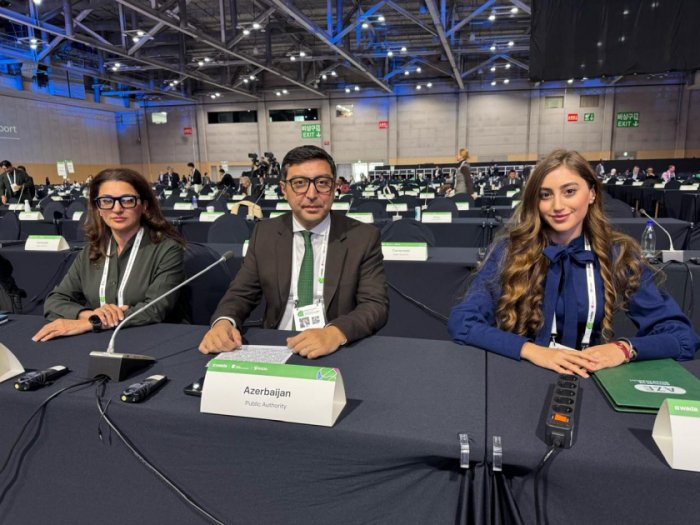 Azerbaijani Minister attends World Conference on Doping in Sport