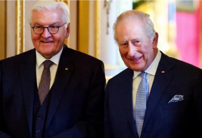 King Charles welcomes German president on first state visit in 27 years
