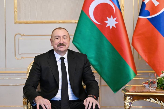    İlham Əliyev:    Slovakiya ilə Azərbaycan dost ölkələr və strateji tərəfdaşlardır  
