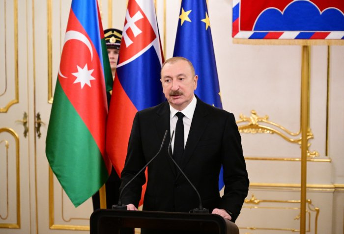 President Ilham Aliyev: Slovakia and Azerbaijan are friendly countries and strategic partners