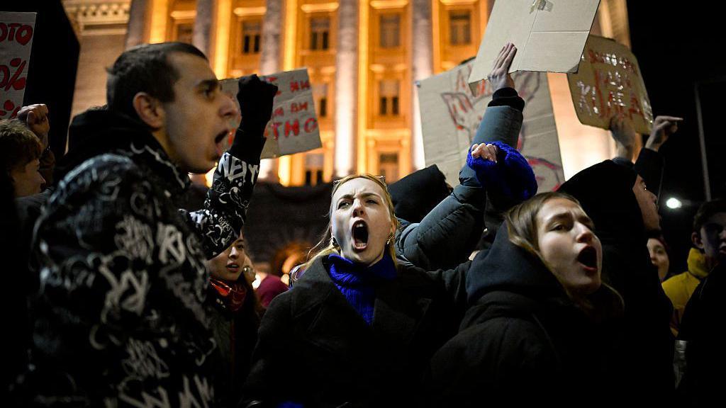 Anti-government protests in Sofia and other major cities across Bulgaria