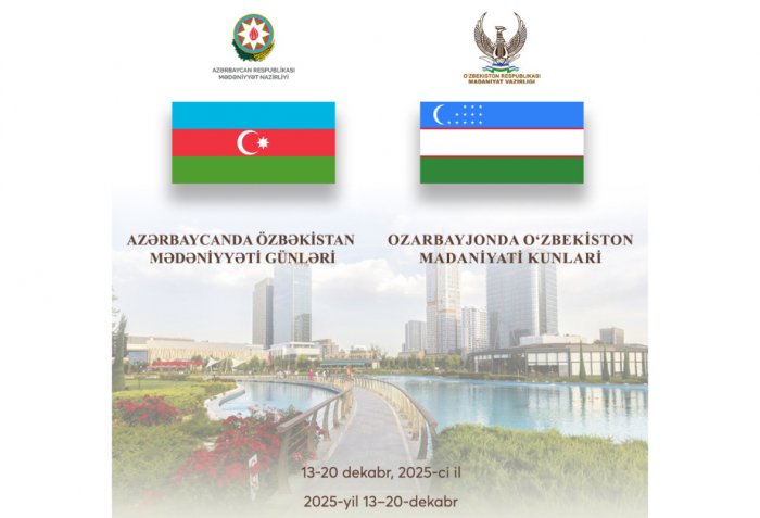 Azərbaycanda Özbəkistan Mədəniyyəti Günləri başlayır