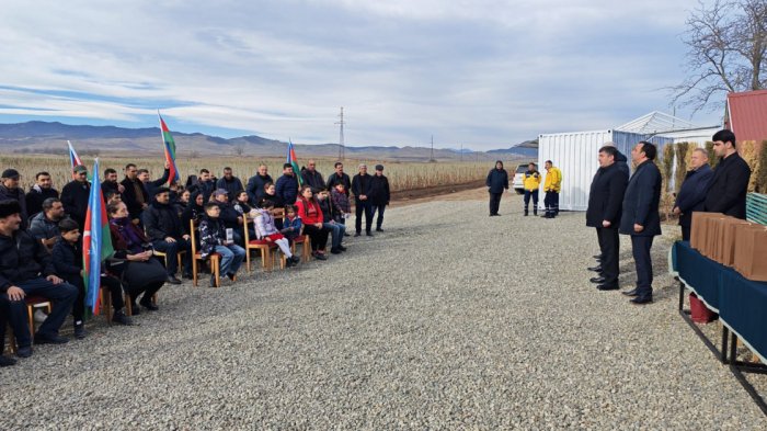 176 more people resettled to villages in Khojaly and Aghdara districts get house keys