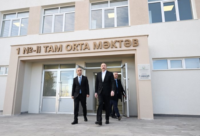    Kərkicahanda məktəb istifadəyə verilib   