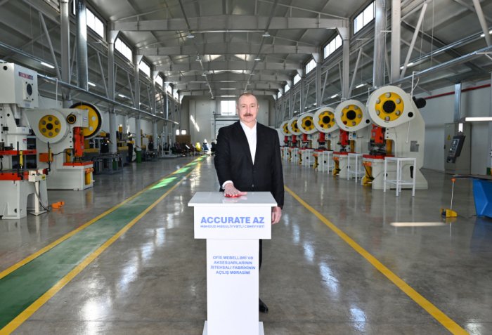   Xocalıda mebel istehsalı müəssisəsi açılıb    