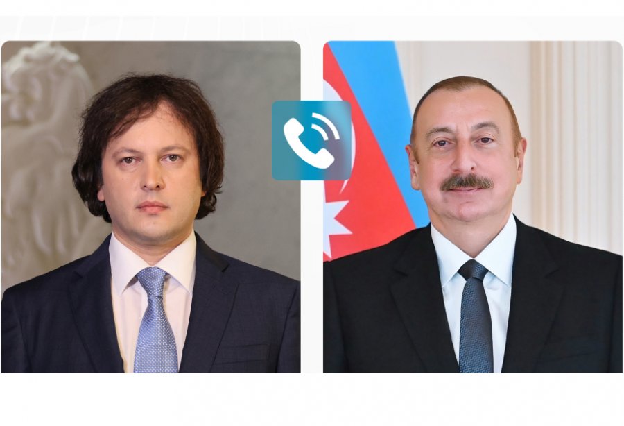   Georgian PM makes phone call to President Ilham Aliyev  