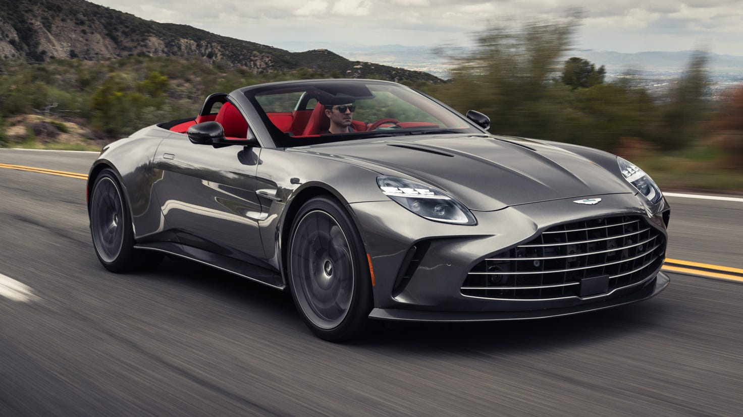   Testfahrt mit dem Aston Martin Vantage Roadster - Frischluft mit Schmackes  