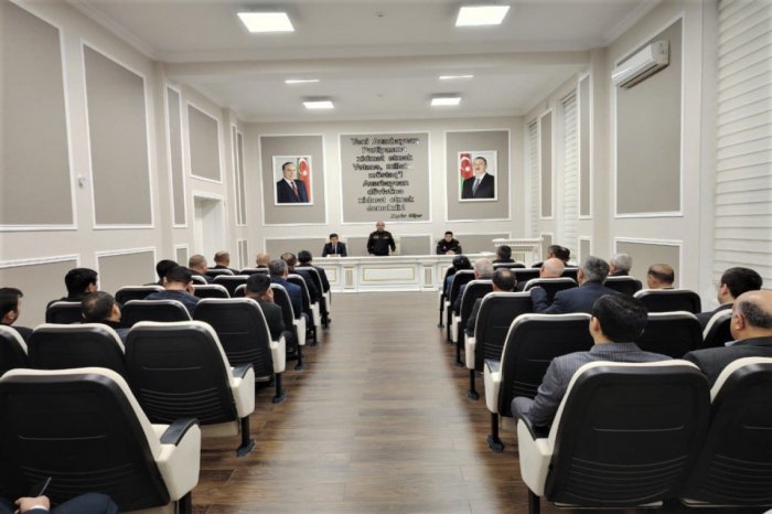 Mülki müdafiə sahəsində görülmüş işlər müzakirə olunub  
