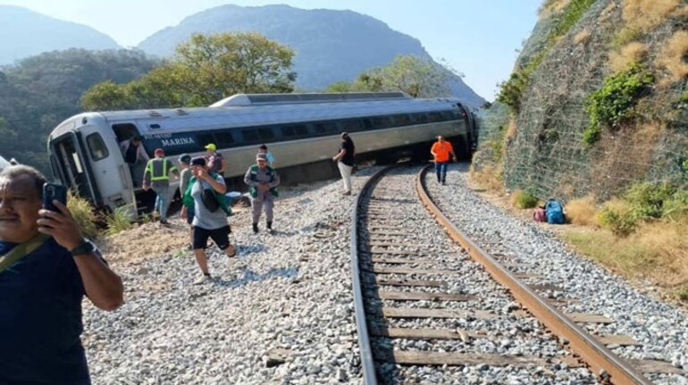 Mexico train crash kills 13 and injures almost 100