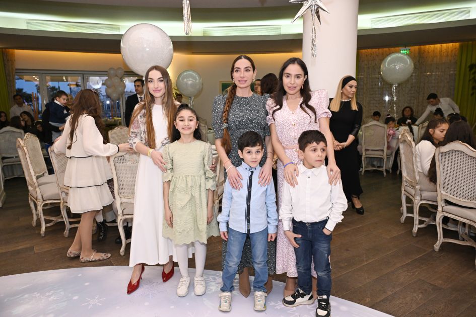 Leyla Aliyeva, Arzu Aliyeva and Alena Aliyeva join festive celebrations for children with special needs in Baku