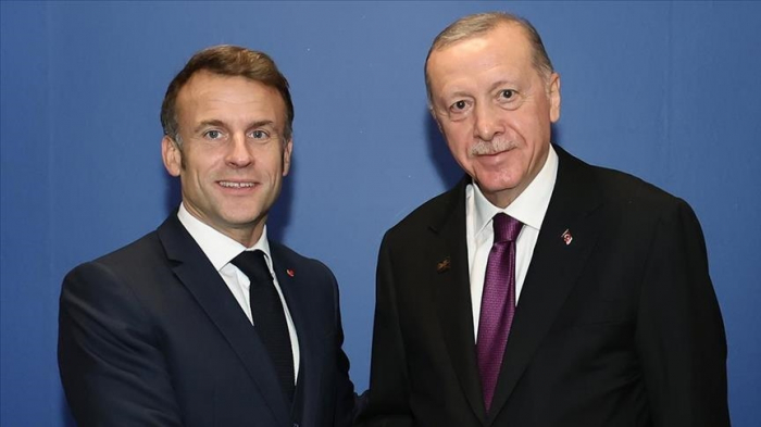 Turkish, French presidents discuss Ukraine war, global issues