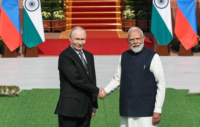Putin, Modi start Russia-India talks