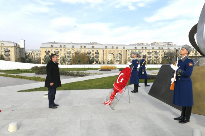 Turkish Vice President visits Victory Park in Baku