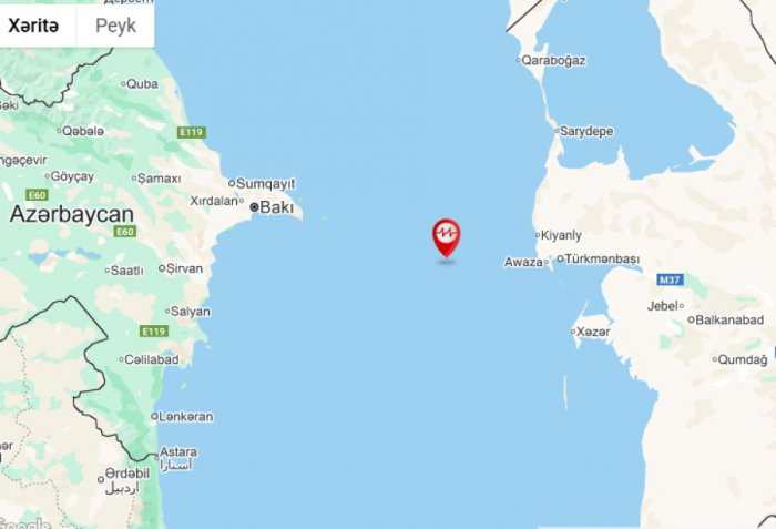   Magnitude 4.8 quake hits Caspian Sea  