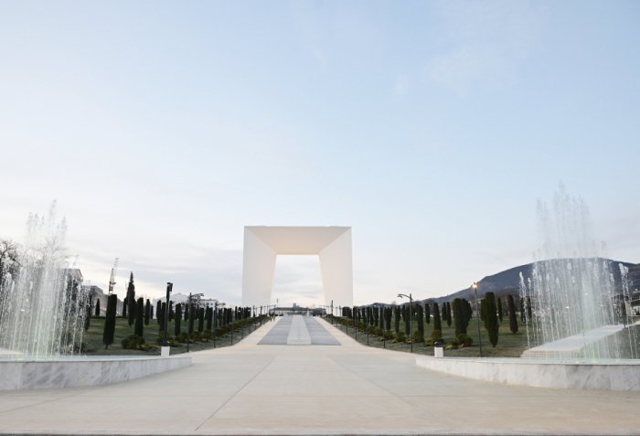   President Ilham Aliyev attends inauguration of Victory Park in Khankendi  
