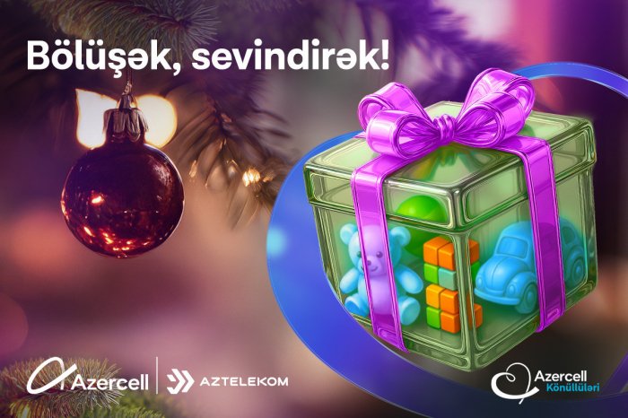 "Azercell Könüllüləri" uşaqlara bayram sevinci yaşadıblar