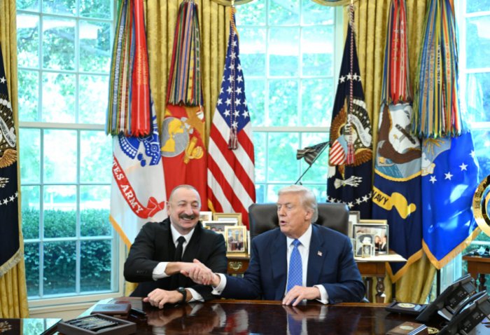  El Presidente Ilham Aliyev agradece al Presidente de Estados Unidos, Donald Trump  
