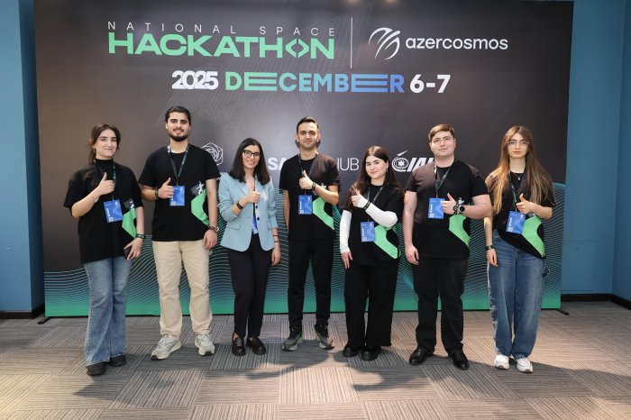 Azərbaycanda ilk dəfə “Milli Kosmik Hakaton” keçirilib