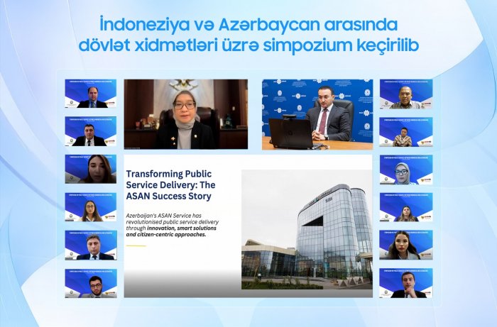 İndoneziya və Azərbaycan arasında dövlət xidmətləri üzrə Simpozium keçirilib