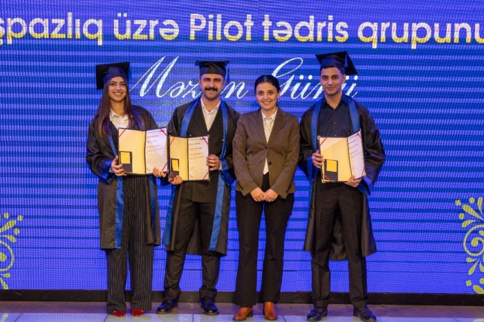Aşpazlıq üzrə pilot tədris qrupunun “Məzun günü” keçirilib  
